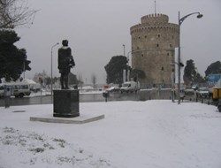 Αφιέρωμα στο χιονιά του 2001 που είχε η Θεσσαλονίκη
